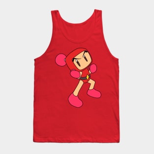 Red - Super Bomberman R Tank Top